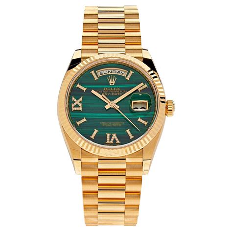 rolex malachite dial|rolex 36 malachite dial.